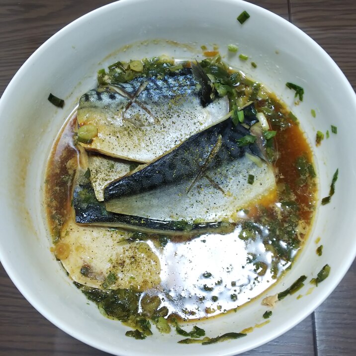 さば煮込み醤油仕立て(鰻のたれ消費)